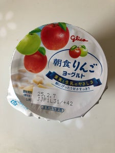 グリコ 朝食りんごヨーグルト 140g