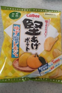 カルビー 堅あげポテトゆず塩レモン味 60g