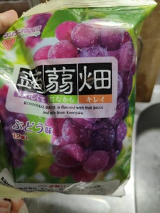 マンナンライフ 蒟蒻畑ぶどう味 25g×12