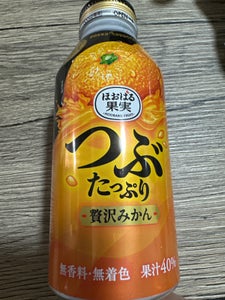 つぶたっぷり贅沢みかん ボトル缶 400ml