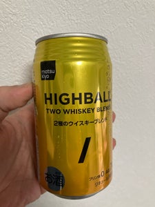 マツキヨ ハイボール2種のウイスキーB 350ml