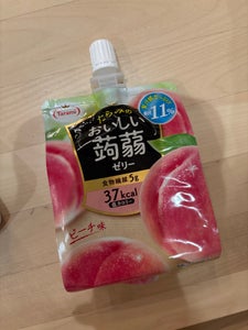 たらみ おいしい蒟蒻ゼリーピーチ味