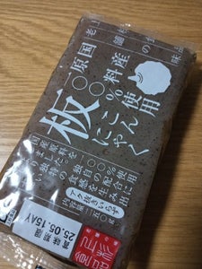 上杉食品 板こんにゃく 黒 250g