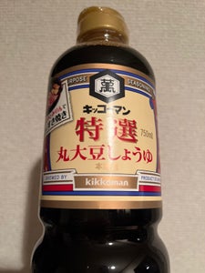 キッコーマン 特選丸大豆しょうゆ 750ml