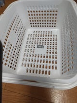 アサヒ化成 モノトーンバスケットホワイト NO36