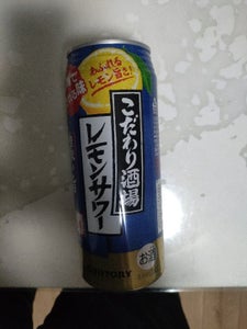 こだわり酒場のレモンサワー濃い旨 500ml