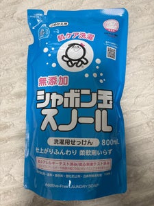 シャボン玉 スノール つめかえ用 800ml