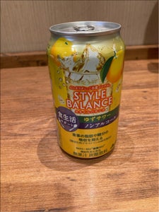 スタイルバランス ゆずサワー 缶 350ml