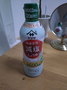 ヤマサ 鮮度生活減塩しょうゆ鮮度ボトル 600ml