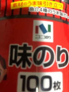 ニコニコのり 味付のり 卓上 12切 100枚