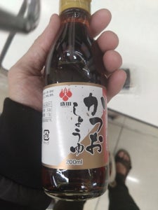 盛田 かつおしょうゆ 瓶 200ml