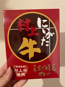 鳥梅 にいがた村上牛えちご特産カレー 200g