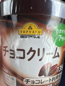 トップバリュ チョコクリーム 135g