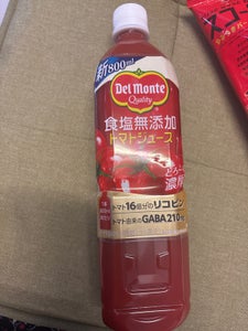 デルモンテ 食塩無添加トマトジュース 800ml