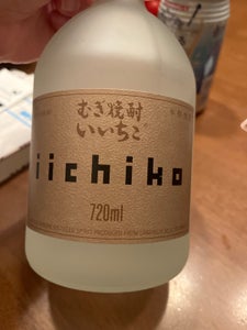 いいちこシルエット 麦 25度 乙 720ml