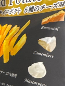 スイートB フライドポテト6種のチーズ味 105g