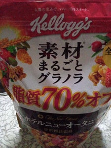 ケロッグ まるごとグラノラ脂質70%オフ 400g