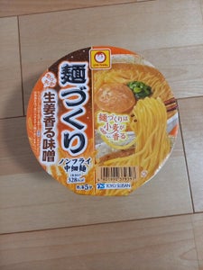 マルちゃん 麺づくりあったか生姜香る味噌 101g