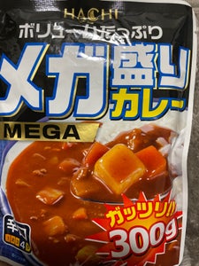 ハチ食品 メガ盛りカレー 辛口 300g