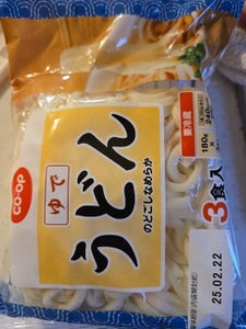 COOP うどん3食入 180gX3