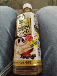 サントリー ボスとろけるカフェオレペット500ml