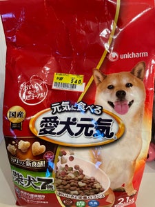 ユニチャーム 愛犬元気 柴犬用7歳以上 2.1kg