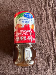 カゴメ 有機野菜と果実使用 ウスター 160ml