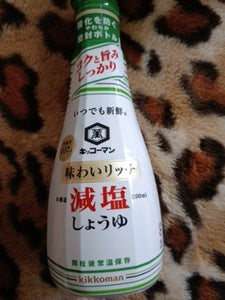 いつでも新鮮 味わいリッチ減塩しょうゆ 200ml