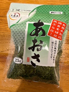 大森屋 あおさ 袋 25g