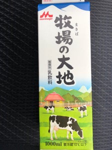 森永乳業 牧場の大地 1000ml