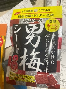 ノーベル製菓 男梅シート 27g