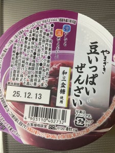 ヤマザキ 豆いっぱいぜんざい(和三盆糖使用)