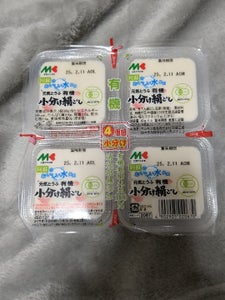 マルキン 元気とうふ 有機栽培 小分け絹 80×4