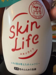 スキンライフ 薬用泡のふんわり洗顔ポンプ160ml