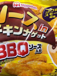 ニッポンハム ソースインチキンナゲット 200g