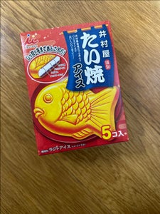 井村屋 たい焼アイスBOX 60ml×5