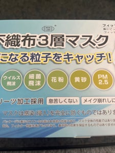 富士 PFE不織布3層マスク Rサイズ 50枚