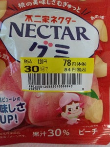 不二家 ネクターグミ(ピーチ) 48g