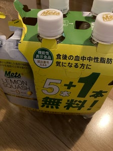 キリン メッツプラスレモンスカッシュ480ml×6