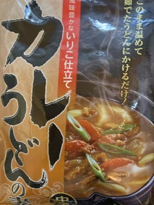 くらしモア カレーうどんの素中辛 250g