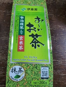 伊藤園 お〜いお茶宇治抹茶入り玄米茶 袋 200g