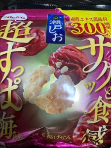 栗山米菓 瀬戸しお300%超濃厚梅味 45g