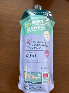 メリット リンスのいらないシャンプー つめかえ340ml