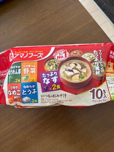 アマノ いつものおみそ汁 10食バラエティセット