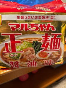 マルちゃん マルちゃん正麺 醤油味 5食 525g