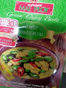 メープロイ グリーンカレーペースト 袋 50g