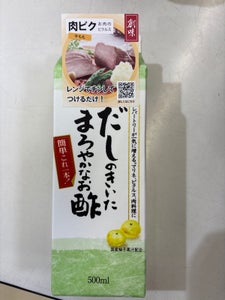 創味 だしのきいたまろやかなお酢 500ml