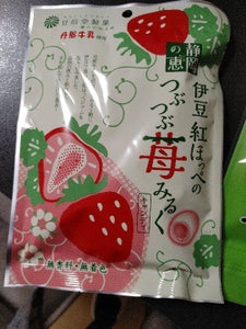 甘信堂製菓 伊豆紅ほっぺのつぶつぶ苺みるく 70g