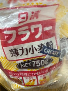 日清 フラワー チャック付 750g