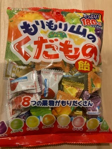 カンロ もりもり山のくだもの飴 180g